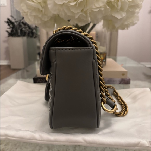 Luxury DESIGNER INSPIRED G G Marmont Leather Shoulder Bag - Picture 4 of 13